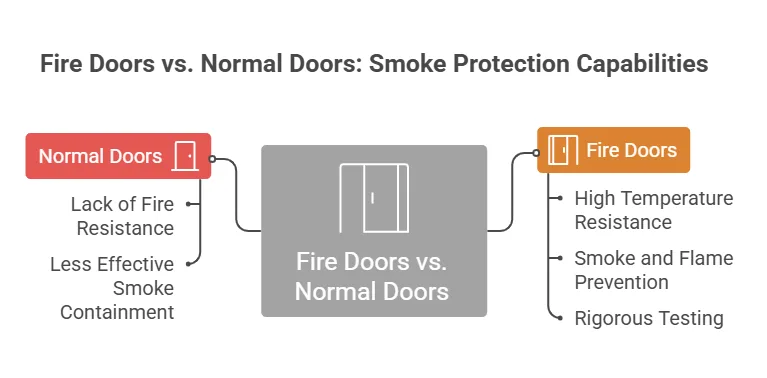 Fire Door vs Normal Door: Smoke Protection Comparison